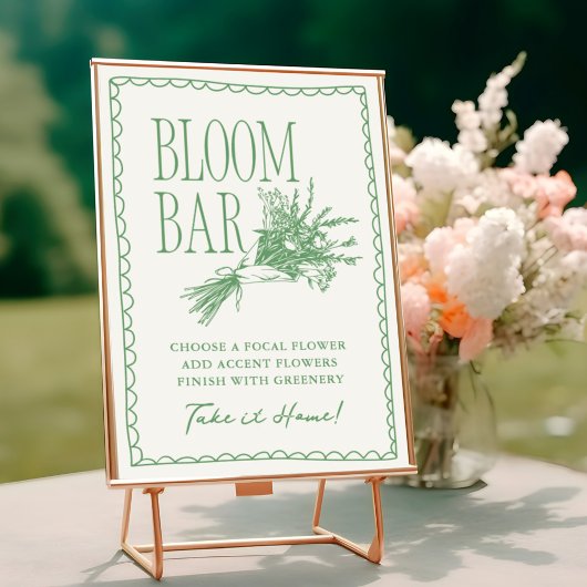 Vers van de markt Groen Vrijgezellenfeest Poster