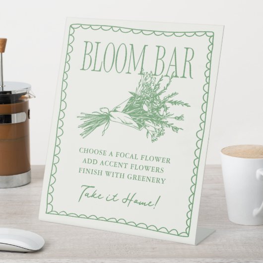 Vers van de markt Groen Vrijgezellenfeest Reclamebord Met Voetstuk (Insitu)