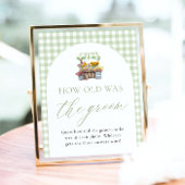 Vers van de markt hoe oud was het bruidegom teken poster
