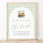 Vers van de markt hoe oud was het bruidsteken poster