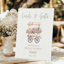 Vers van de markt Kaarten en geschenken Vrijgezell Reclamebord Met Voetstuk