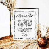 Vers van de markt Mimosa Bar Vrijgezellenfeest Tek Poster