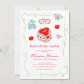 Vers van de markt Modern Vrijgezellenfeest Kaart (Voorkant)