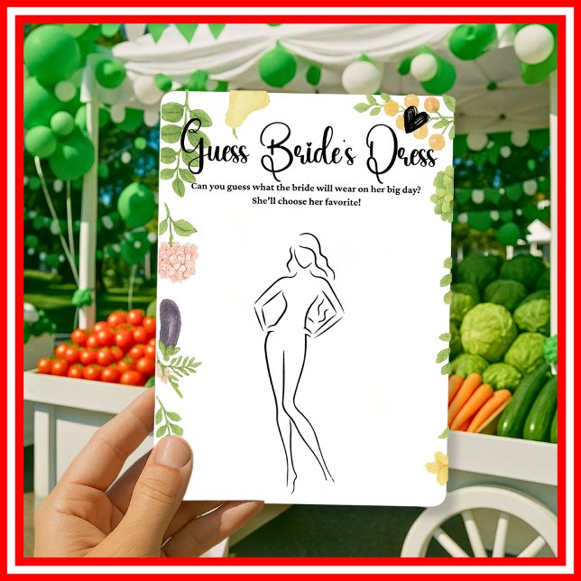 Vers van de markt raden de bruid's jurken spel (Creator heeft geüpload)