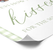 Vers van de markt raden hoeveel kussen teken poster (Hoek)