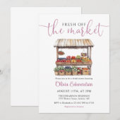 Vers van de markt rustiek Vrijgezellenfeest Kaart