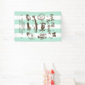 Vers van de markt Seafood Bachelorette Party Spandoek (Insitu)