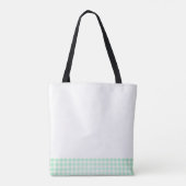Vers van de markt tote bag (Achterkant)