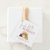 Vers van de markt Vrijgezellenfeest Bedankjes Labels (In situ)