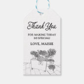 Vers van de markt Vrijgezellenfeest, boerenmarkt Cadeaulabel (Voorkant)