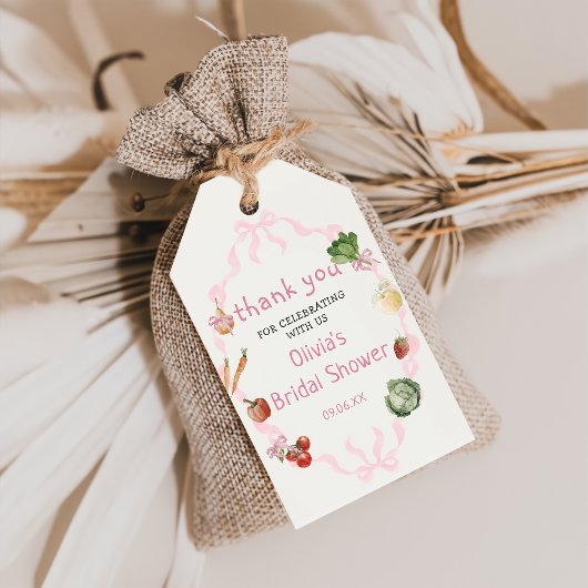 Vers van de markt Vrijgezellenfeest cadeau Labels Cadeaulabel