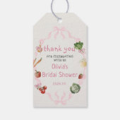 Vers van de markt Vrijgezellenfeest cadeau Labels Cadeaulabel (Achterkant)