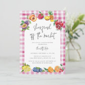 Vers van de markt Vrijgezellenfeest Kaart (Staand voorkant)