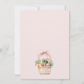 Vers van de markt Vrijgezellenfeest Kaart (Achterkant)