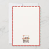 Vers van de markt Vrijgezellenfeest Kaart (Achterkant)