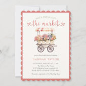 Vers van de markt Vrijgezellenfeest Kaart (Voorkant)