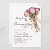 Vers van de markt Vrijgezellenfeest Kaart (Voorkant / Achterkant)