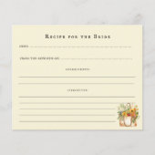 Vers van de markt Vrijgezellenfeest Recept Kaart (Voorkant)