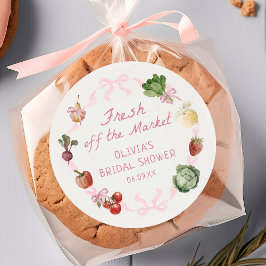 Vers van de markt Vrijgezellenfeest Sticker