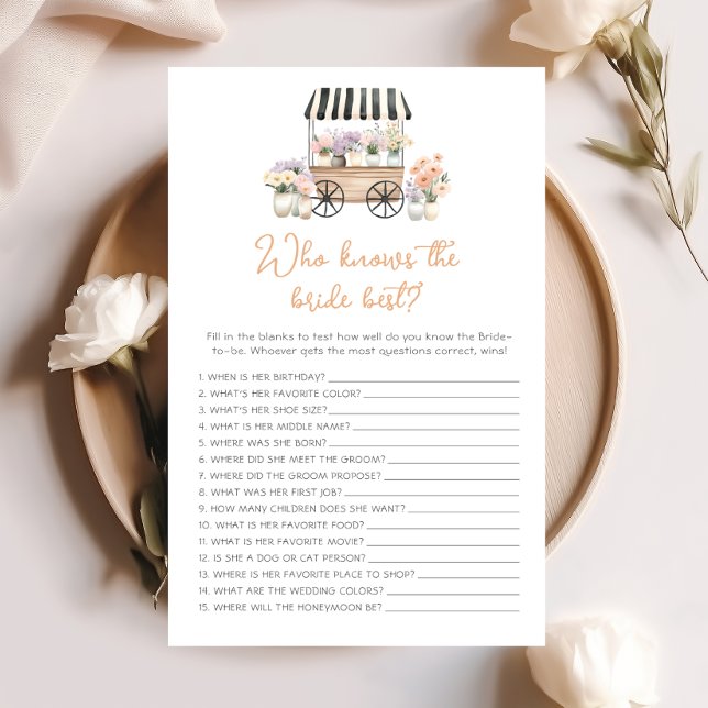 Vers van de markt Wie kent de bruid beste spel (Creator heeft geüpload)