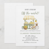 Vers van de markt Zomer Citrus Vrijgezellenfeest Kaart (Voorkant / Achterkant)