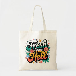 Vers van Hell Canvas tas, boodschappentas, schoolt Tote Bag