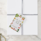 Vers van het Market Farmer's Market Vrijgezellenfe Cadeaulabel