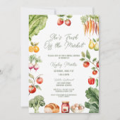 Vers van het Market Farmer's Market Vrijgezellenfe Kaart (Voorkant)