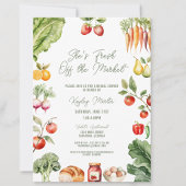 Vers van het Market Farmer's Market Vrijgezellenfe Kaart