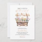 Vers van het Market Flower Market Vrijgezellenfees Kaart (Voorkant)