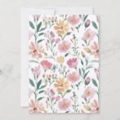 Vers van het Market Flower Market Vrijgezellenfees Kaart (Achterkant)