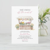 Vers van het Vrijgezellenfeest Market Farmers Mark Kaart (Staand voorkant)