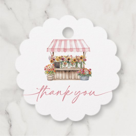 Vers van het Vrijgezellenfeest van de markt Bedankjes Labels (Achterkant)