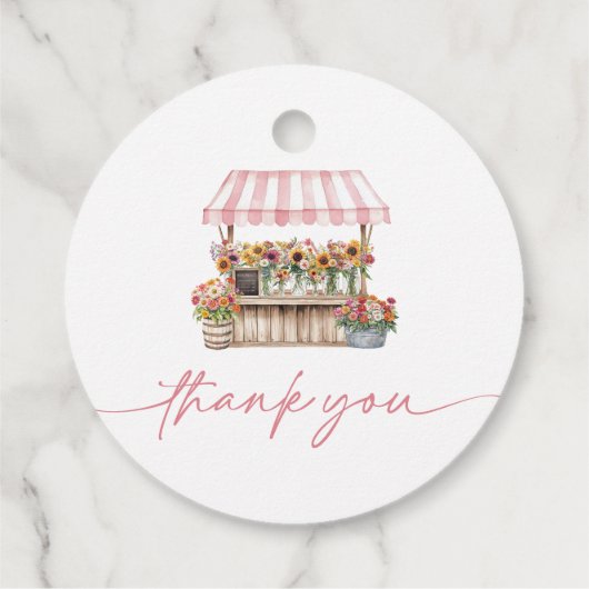 Vers van het Vrijgezellenfeest van de markt Bedankjes Labels (Achterkant)