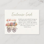 Vers van het Vrijgezellenfeest van de markt Informatiekaartje (Voorkant)