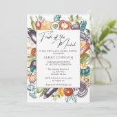 Vers van het Vrijgezellenfeest van de markt Kaart (Staand voorkant)