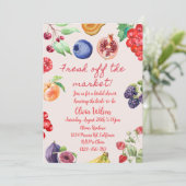 Vers van het Vrijgezellenfeest van de markt | met Kaart (Staand voorkant)