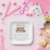 Vers van het Vrijgezellenfeest van de markt Papieren Bordje (Feest)