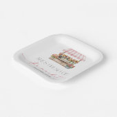 Vers van het Vrijgezellenfeest van de markt Papieren Bordje (Gebogen)