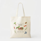 Vers van het Vrijgezellenfeest van de markt Tote Bag (Voorkant)