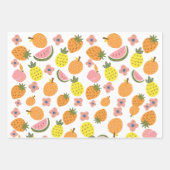 "Vers verpakt: Fruitful Delights cadeaupapier" Inpakpapier Vel (Voorkant 2)