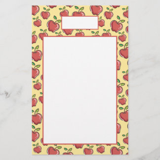 Vers-vers fruit Rode Appels Briefpapier