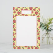 Vers-vers fruit Rode Appels Briefpapier (Staand voorkant)