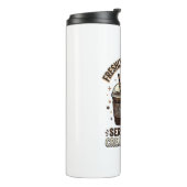 Vers vers gebrouwen koffie Halloween Geest Beker (Gedraaid links)