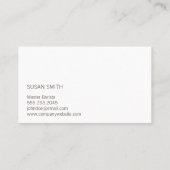 Vers vers gebrouwen koffie | Koffiebonen | Cafe Visitekaartje (Achterkant)