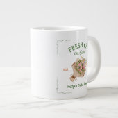 Vers Vers Van De Markt Boerenmarkt Bruidsdouche Grote Koffiekop (Voorkant rechts)