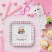 Vers Vers Van De Markt Bruidsboeket Boerenmarkt Papieren Bordje (Feest)