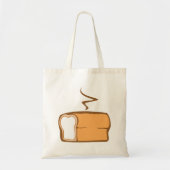 Vers-versgebakken brood warm bakkerij tote bag (Voorkant)