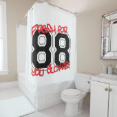 vers voor '88 douchegordijn (In situ)