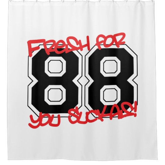 vers voor '88 douchegordijn (Voorkant)